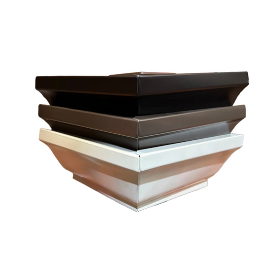 6K 90 degree professional box miter corner aluminum gutter transitions inside outside corner leak-proof design Damascus Oregon