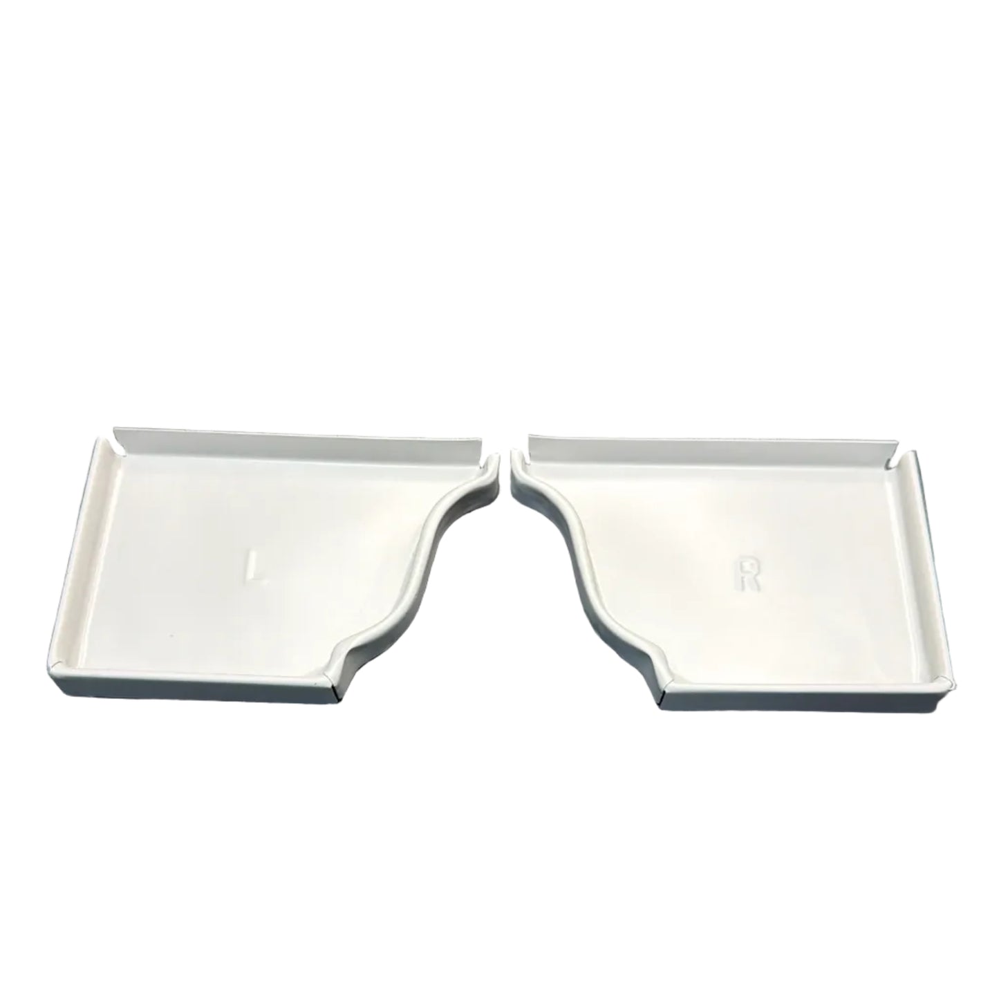 5K aluminum gutter end cap for 5-inch K-style gutters. Stops leaks permanently. 30 factory colors. Left, right, pairs, contractor bulk packs. Damascus OR.