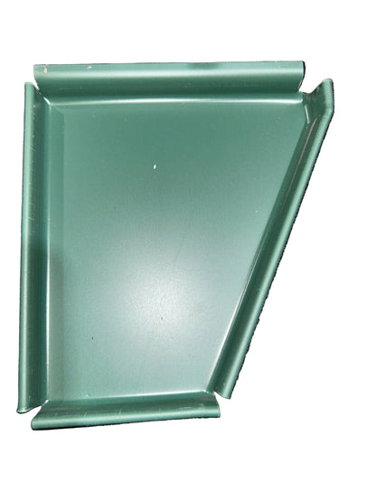 GA 5" Professional Fascia Style End Cap (4-1/2" top) - Gutter Termination - Damascus OR