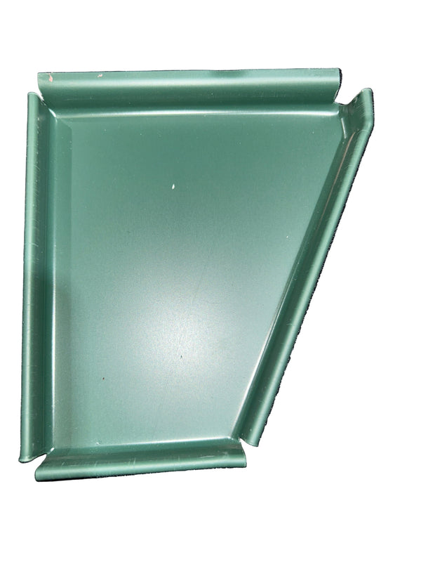 GA 5" Professional Fascia Style End Cap (4-1/2" top) - Gutter Termination - Damascus OR