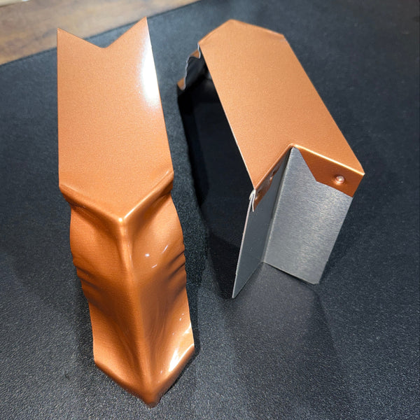 5K 90 Degree Strip Miter Professional Grade Gutter Component