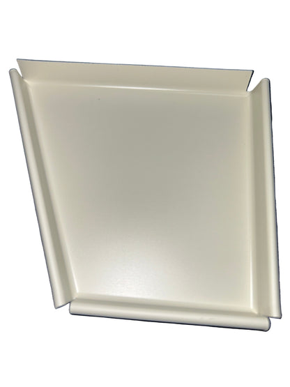 GA 5" Wide Bottom Fascia End Cap - K-Style Gutter | 25+ Colors | Left/Right Options