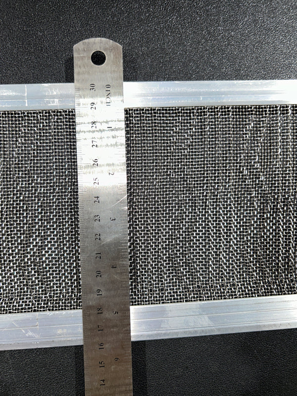 GA LeafBlaster Pro 14-Mesh Gutter Guard - Stainless Steel 25-Pack