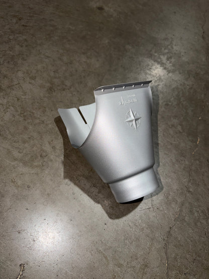 6 in Half Round Gutter Max Flow Outlet - 6 in, 3.1 or 4.1 in