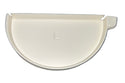 GA 6" Half Round Gutter End Cap - Aluminum | 25+ Colors | Left/Right Options