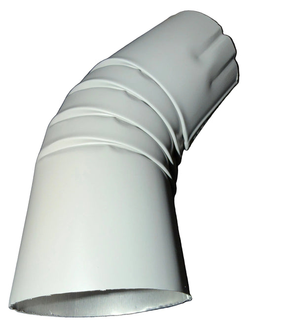3 inch Round Downspout Elbow 45 Degree Aluminum Gutter Part 25+ Colors Professional