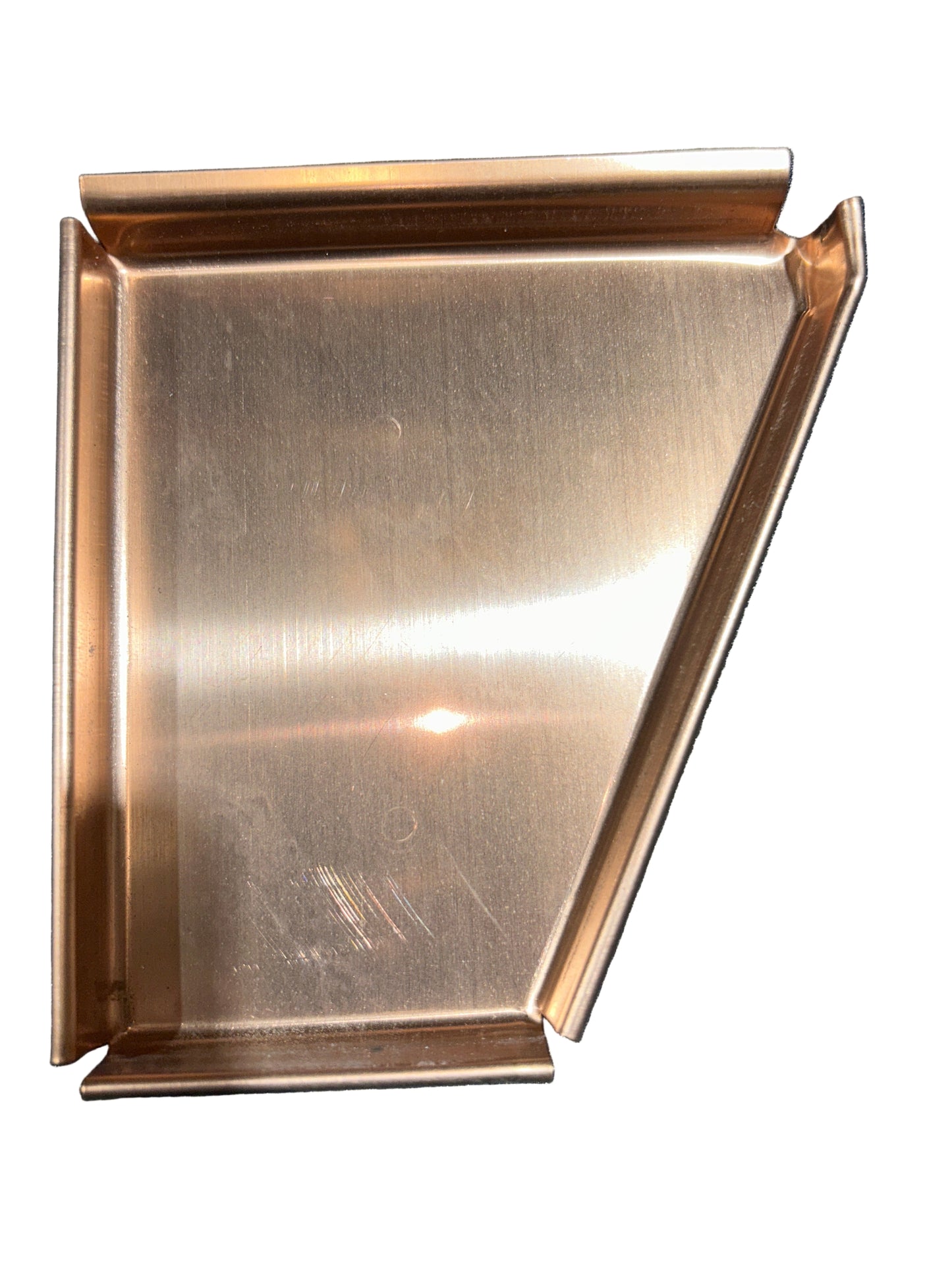 GA 5" Professional Fascia Style End Cap (4-1/2" top) - Gutter Termination - Damascus OR