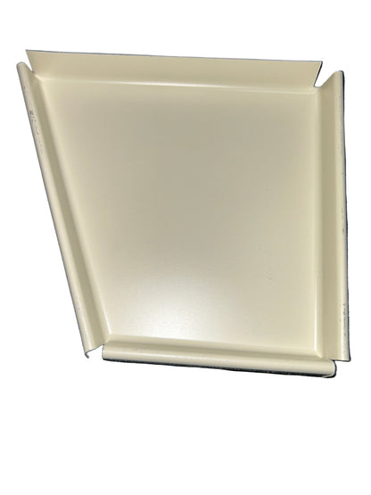 GA 5" Wide Bottom Fascia End Cap - K-Style Gutter | 25+ Colors | Left/Right Options