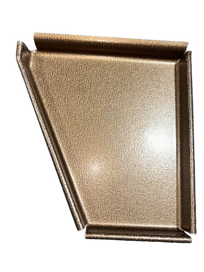 GA 5" Professional Fascia Style End Cap (4-1/2" top) - Gutter Termination - Damascus OR