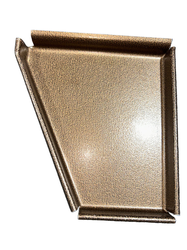 GA 5" Professional Fascia Style End Cap (4-1/2" top) - Gutter Termination - Damascus OR