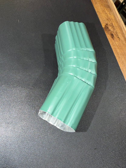 GA 2x3 inch Downspout Elbow 45 Degree Type A Aluminum Gutter Part 25+ Colors Professional