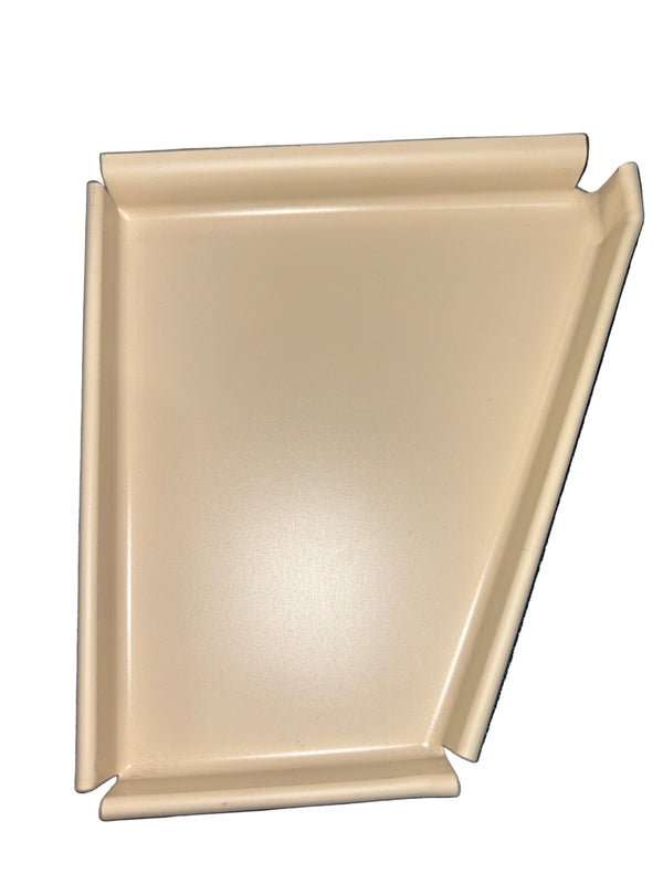 GA 5" Professional Fascia Style End Cap (4-1/2" top) - Gutter Termination - Damascus OR