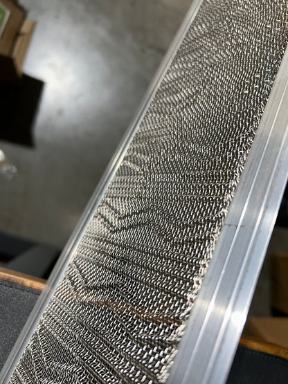 GA LeafBlaster Pro 14-Mesh Gutter Guard - Stainless Steel 25-Pack