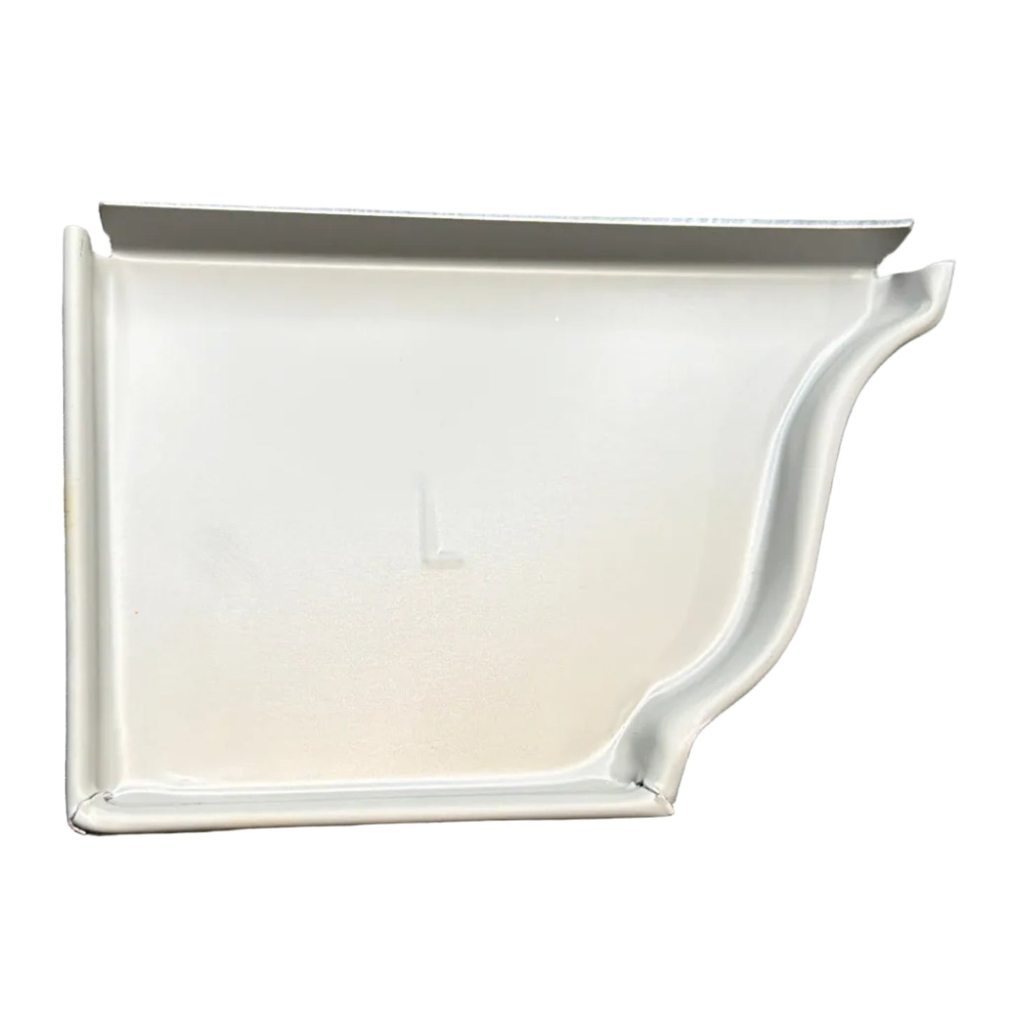 5K Aluminum Gutter End Cap - K-Style Ogee Profile | Damascus OR