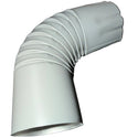 3" Round Downspout Elbow - 75° Professional Grade Aluminum | 25+ Colors | Standard Shipping Available | Damascus OR