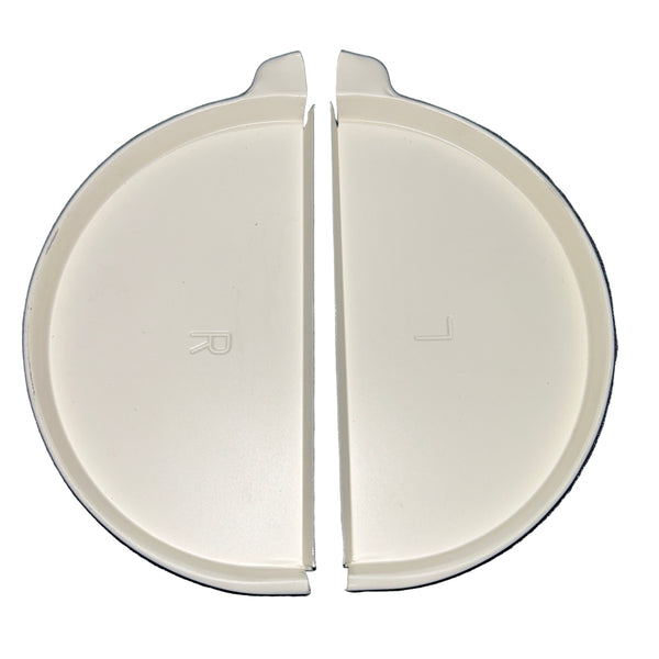 GA 6" Half Round Gutter End Cap - Aluminum | 25+ Colors | Left/Right Options