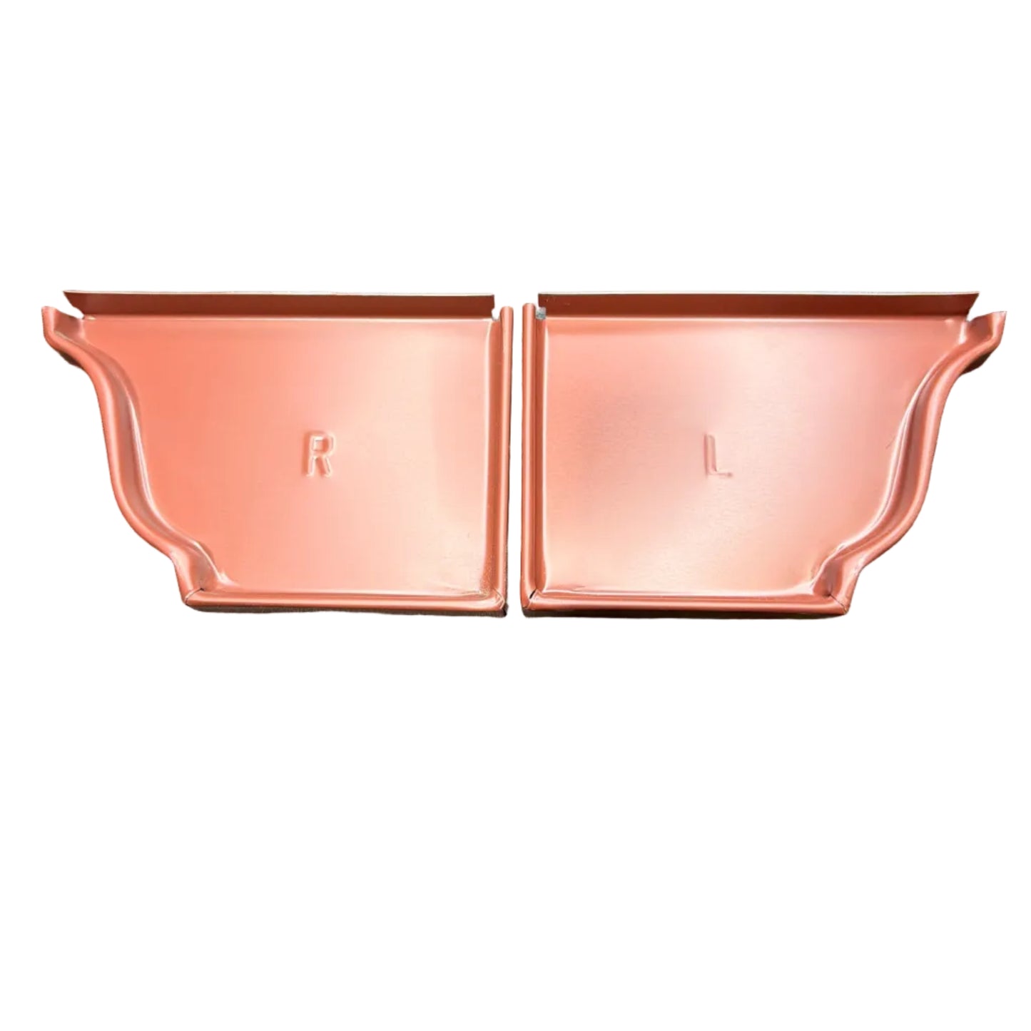 5K Aluminum Gutter End Cap - K-Style Ogee Profile | Damascus OR