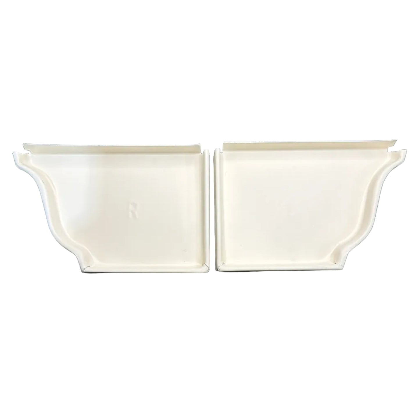 5K Aluminum Gutter End Cap - K-Style Ogee Profile | Damascus OR