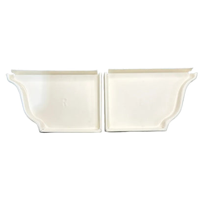 5K Aluminum Gutter End Cap - K-Style Ogee Profile | Damascus OR