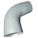 3" Round Downspout Elbow - 75° Professional Grade Aluminum | 25+ Colors | Standard Shipping Available | Damascus OR
