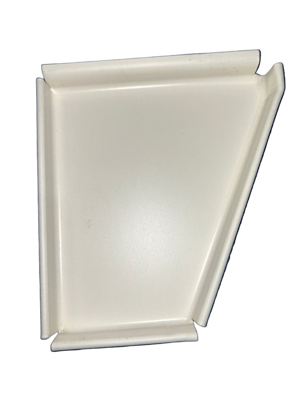 GA 5" Professional Fascia Style End Cap (4-1/2" top) - Gutter Termination - Damascus OR