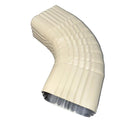 3x4" 75-Degree Downspout Elbow – Type B Corrugated Aluminum (25+ Colors)