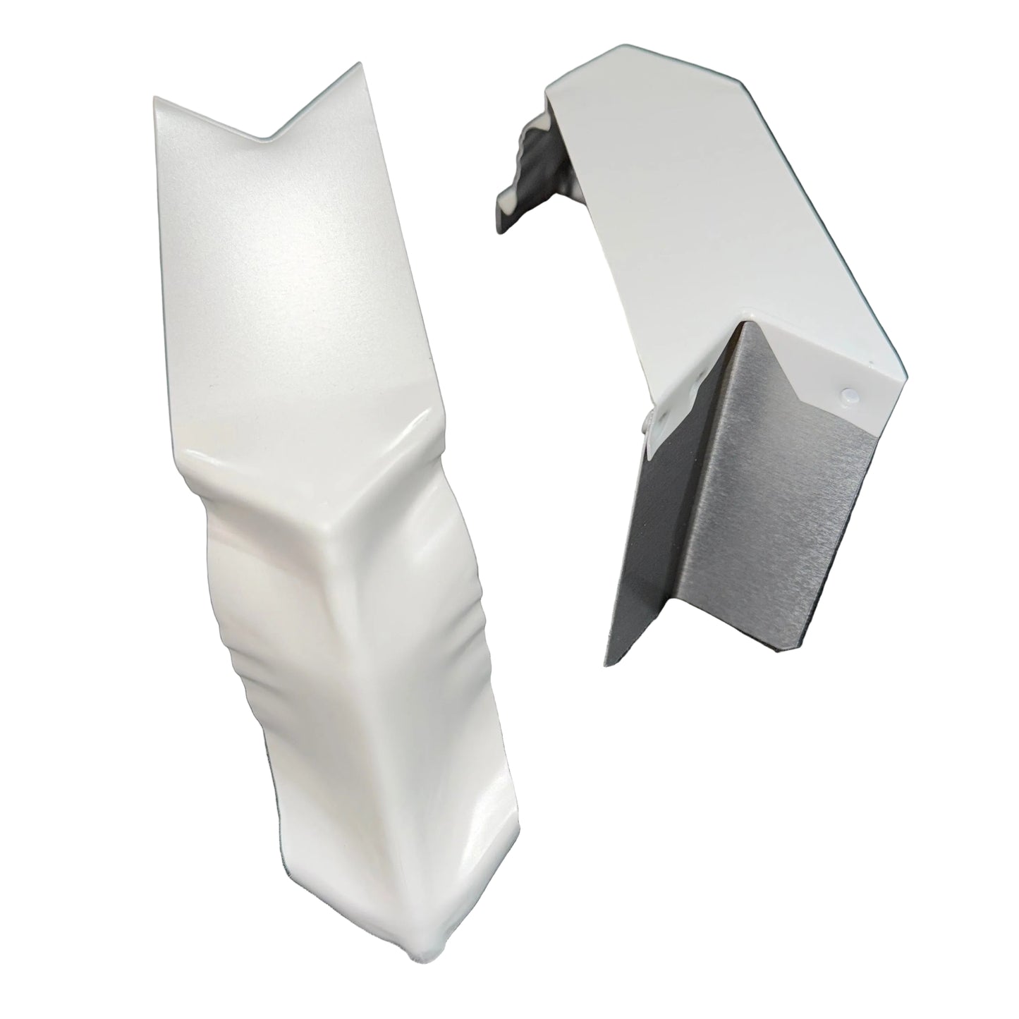 5K 90° Corner Miter .027 Aluminum K-Style Gutter Damascus