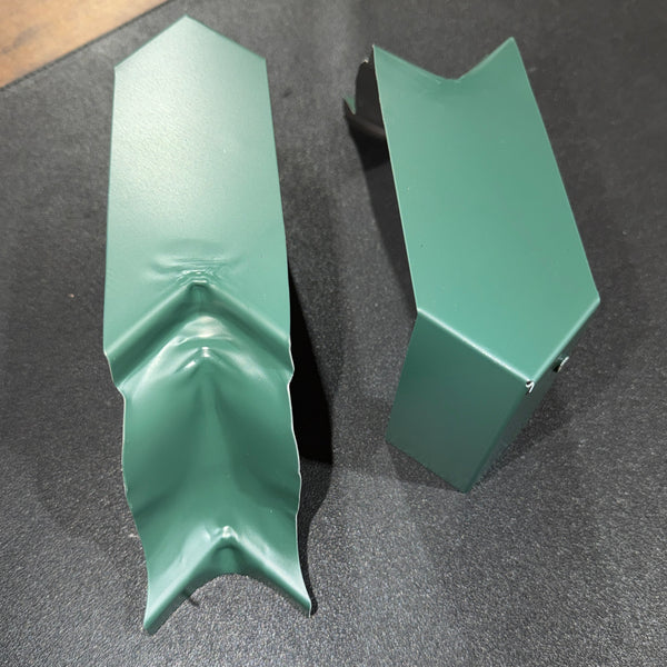 5K 90 Degree Strip Miter Professional Grade Gutter Component