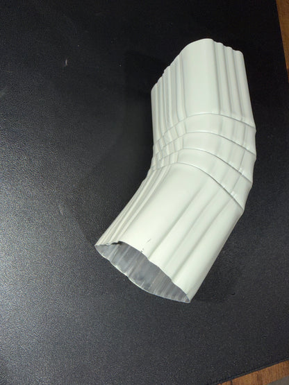 GA 2x3 inch Downspout Elbow 45 Degree Type A Aluminum Gutter Part 25+ Colors Professional