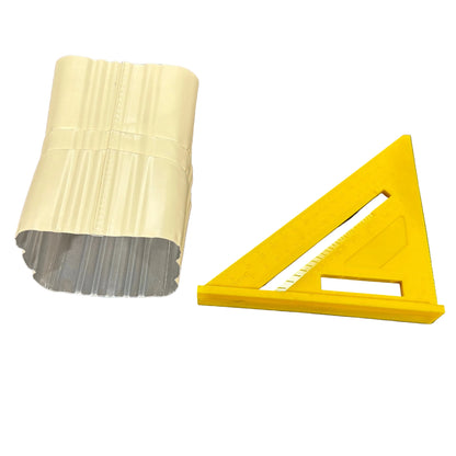 3x4 inch Type A Downspout Elbow 22.5 Degree Aluminum Professional Grade 25+ Colors