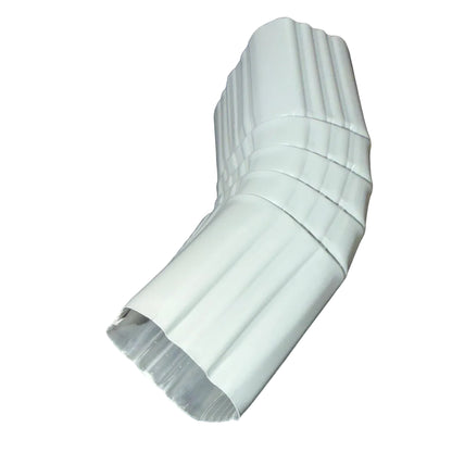 Professional 2x3 inch downspout elbow with 45 degree Type A ribbed aluminum construction. Superior strength, optimal water flow, 25+ colors. Damascus OR + nationwide shipping.
