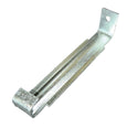 4.5" Fascia Bullnose Galvanized Gutter Hanger Heavy Duty Professional No Screw Mount