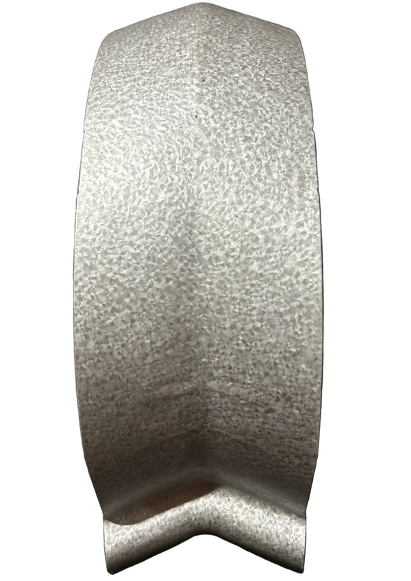 GA 6" Half Round 45° Bay Miter - Professional Gutter Corner Component - Damascus OR