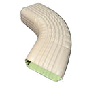 3x4" 75-Degree Downspout Elbow – Type B Corrugated Aluminum (25+ Colors)