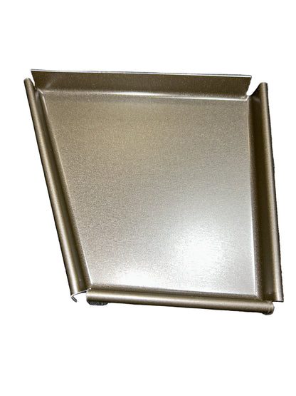 GA 5" Wide Bottom Fascia End Cap - K-Style Gutter | 25+ Colors | Left/Right Options