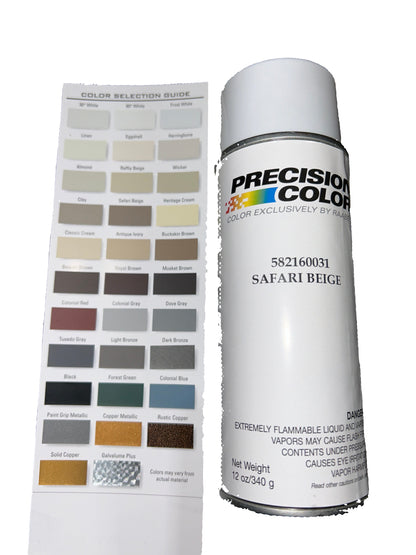 Professional Gutter Touch Up Paint Spray Can 25+ Colors Precision Color Match Repair
