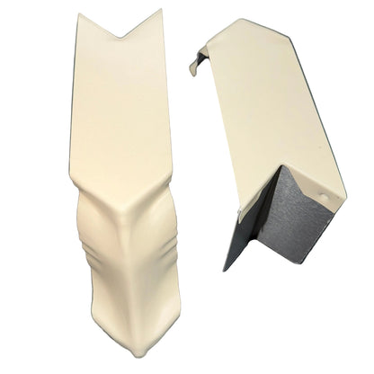 5K 90° Corner Miter .027 Aluminum K-Style Gutter Damascus