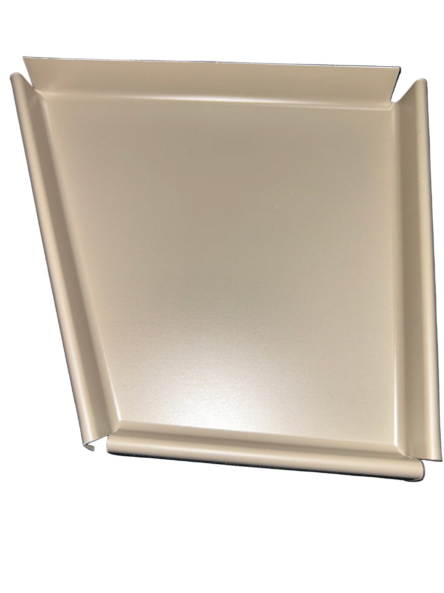 GA 5" Wide Bottom Fascia End Cap - K-Style Gutter | 25+ Colors | Left/Right Options