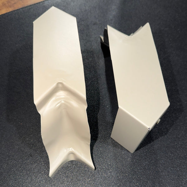 5K 90 Degree Strip Miter Professional Grade Gutter Component