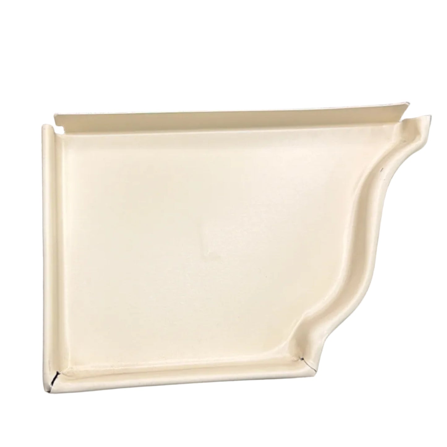 5K aluminum gutter end cap for 5-inch K-style gutters. Stops leaks permanently. 30 factory colors. Left, right, pairs, contractor bulk packs. Damascus OR.