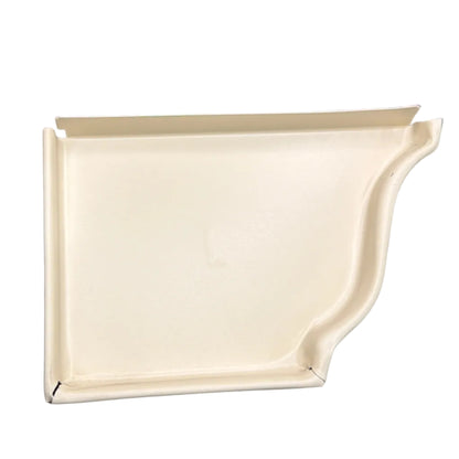 5K aluminum gutter end cap for 5-inch K-style gutters. Stops leaks permanently. 30 factory colors. Left, right, pairs, contractor bulk packs. Damascus OR.