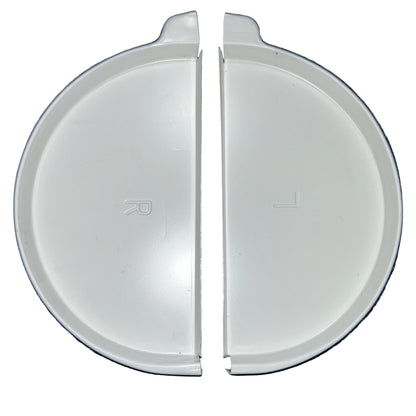 GA 6" Half Round Gutter End Cap - Aluminum | 25+ Colors | Left/Right Options