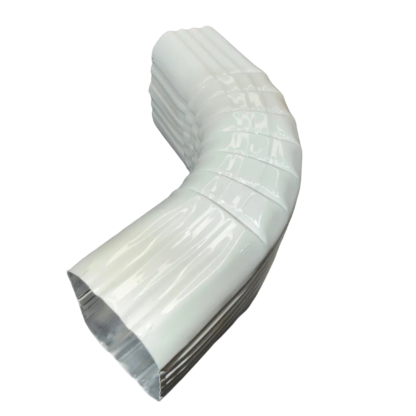 75 degree aluminum downspout elbow for deep fascia offsets