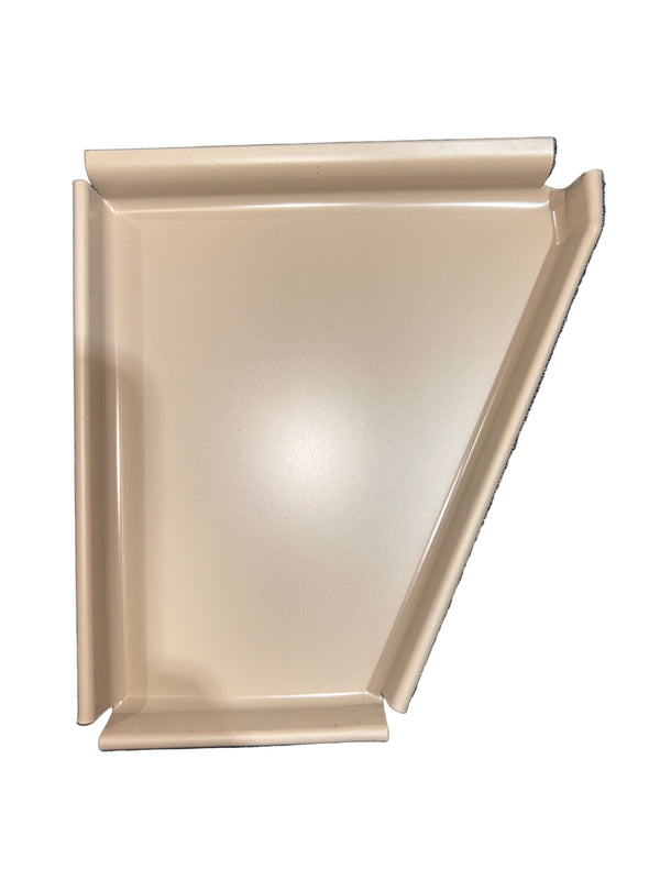 GA 5" Professional Fascia Style End Cap (4-1/2" top) - Gutter Termination - Damascus OR