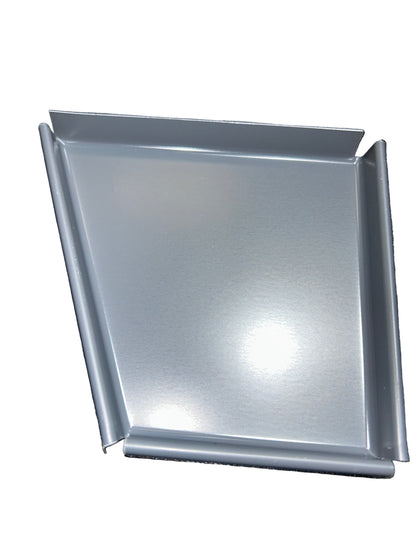 GA 5" Wide Bottom Fascia End Cap - K-Style Gutter | 25+ Colors | Left/Right Options