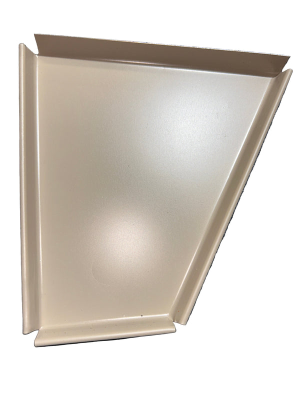 GA Kent Fascia 5 inch Top Gutter End Cap Left Right Aluminum 25+ Colors Professional Grade