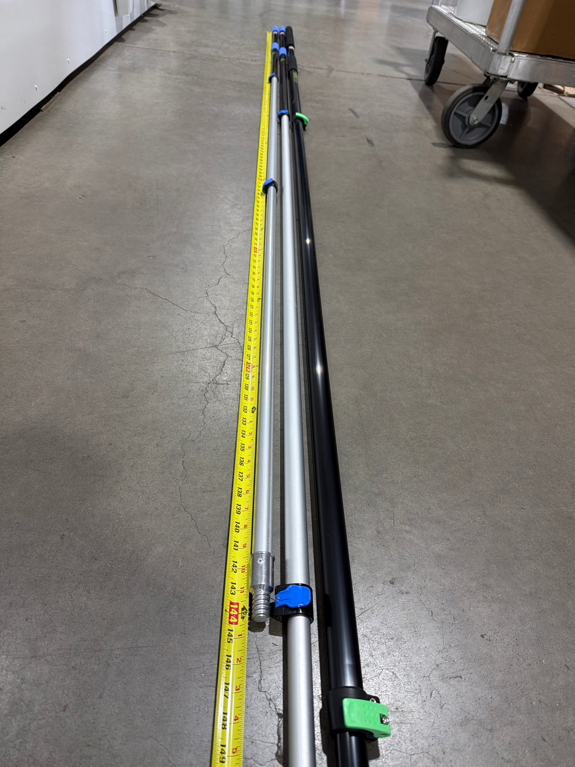 Eversprout Extension Pole 12ft 17ft 24 Telescoping Aluminum Universal –  Gutter All