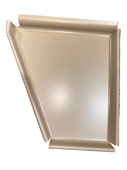 GA 5" Professional Fascia Style End Cap (4-1/2" top) - Gutter Termination - Damascus OR