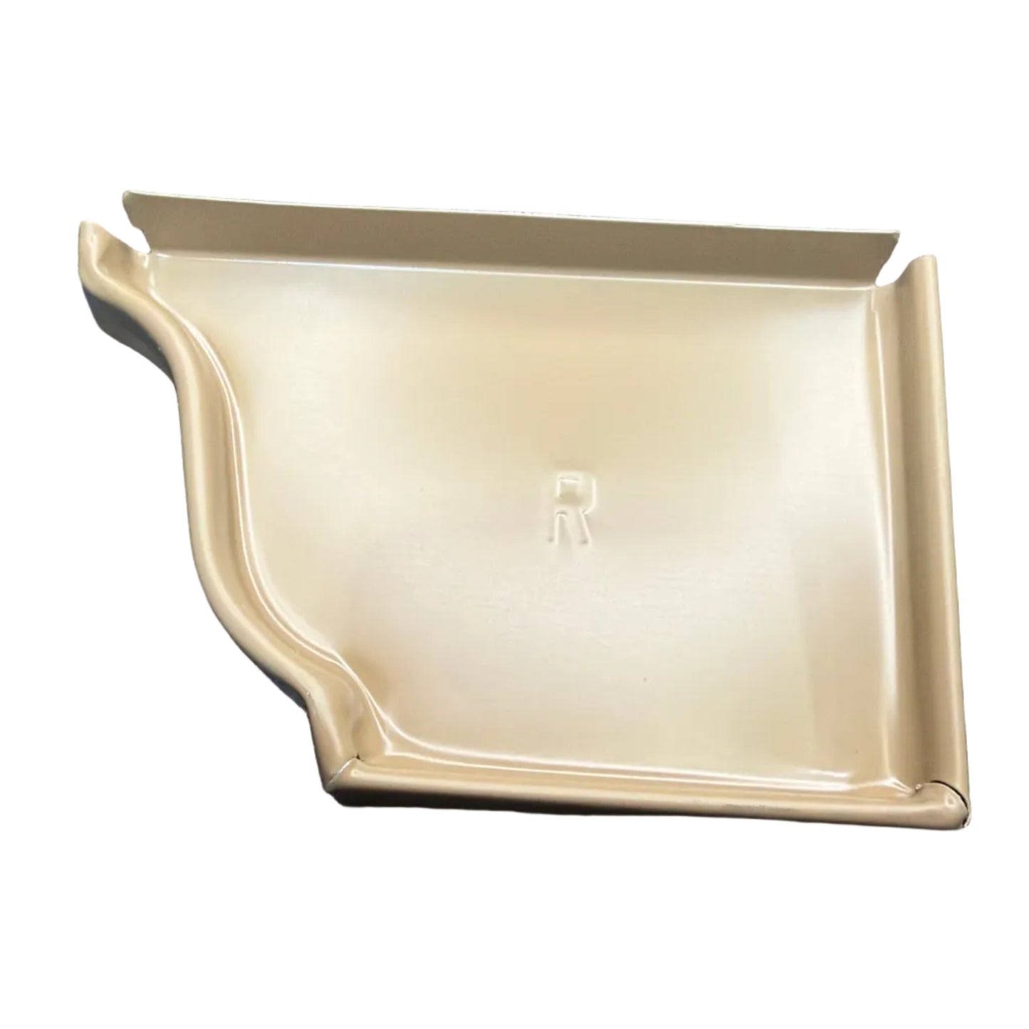 5K Aluminum Gutter End Cap - K-Style Ogee Profile | Damascus OR