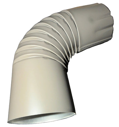 3" Round Downspout Elbow - 75° Professional Grade Aluminum | 25+ Colors | Standard Shipping Available | Damascus OR